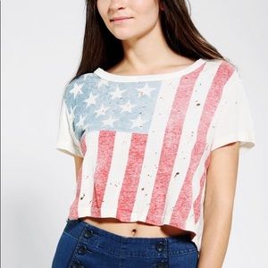 Truly Madly Deeply Shredded Flag Tank